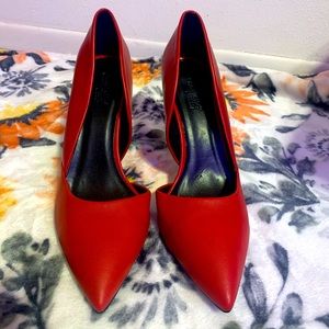 Pointed Toe Red Charlotte Russe Heels |Size 9|